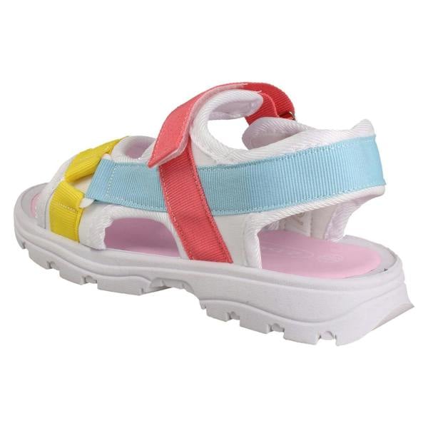 Spot On Girls Spot On Low Velcro Strap Rainbow Sandal H0365