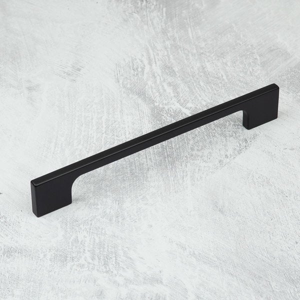 Handle & Home Matt Black Modern Slim Handles