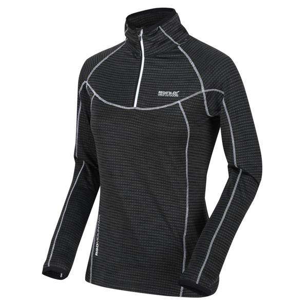 Regatta Womens/Ladies Yonder Raglan Long-Sleeved Sweatshirt - Black - 