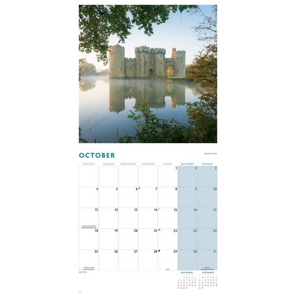 Sussex Calendar 2027, Wall Calendars, Month To View, Travel, Gift