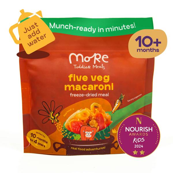 Five veg macaroni More Toddler Meals