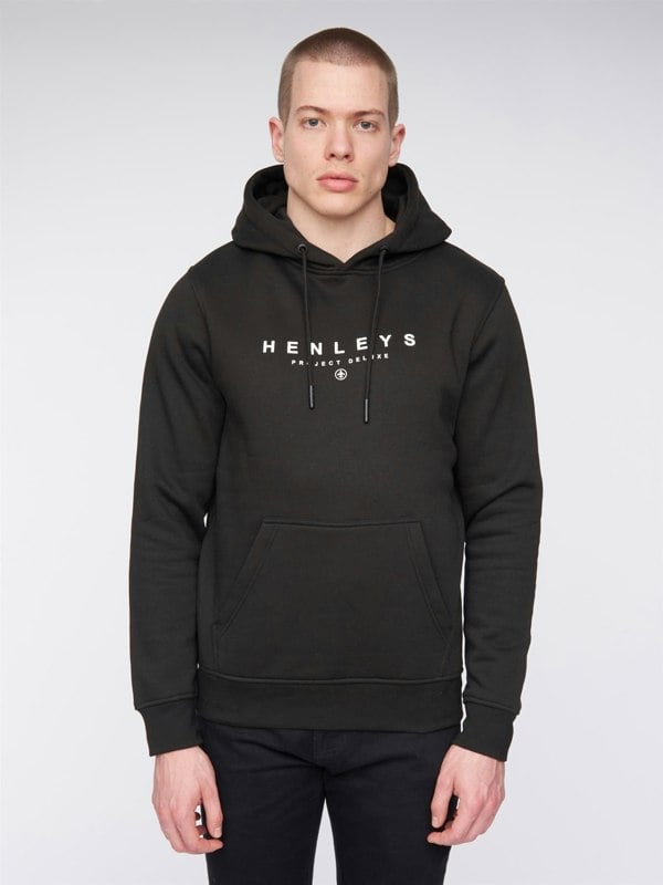 Henleys Ninesix Hoodie - Black