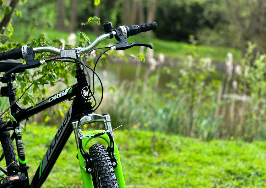 Dallingridge Pulsar Hardtail Mountain Bike, 26" Wheel - Black/Green