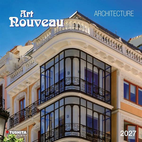 Art Nouveau Architecture Calendar 2027, Wall Calendars, Month To View, Art, Gift