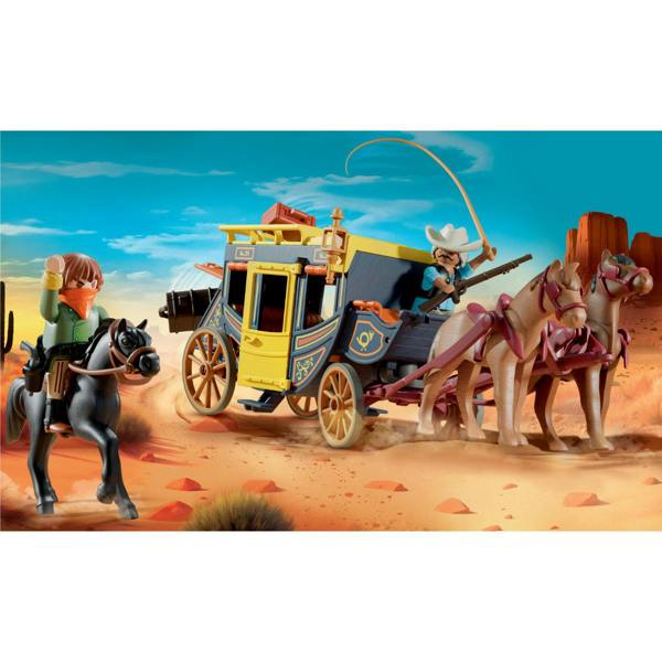 Playmobil Wild West Stagecoach - 71862 Playset