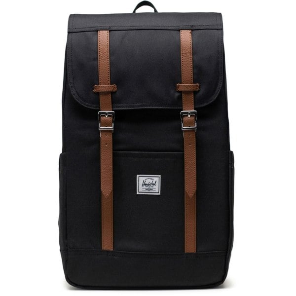 Herschel Bags Retreat Unisex Adults Black Backpack - Medium