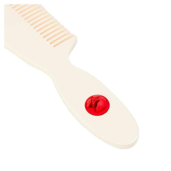 Off-White Comb - Creme/Red - 