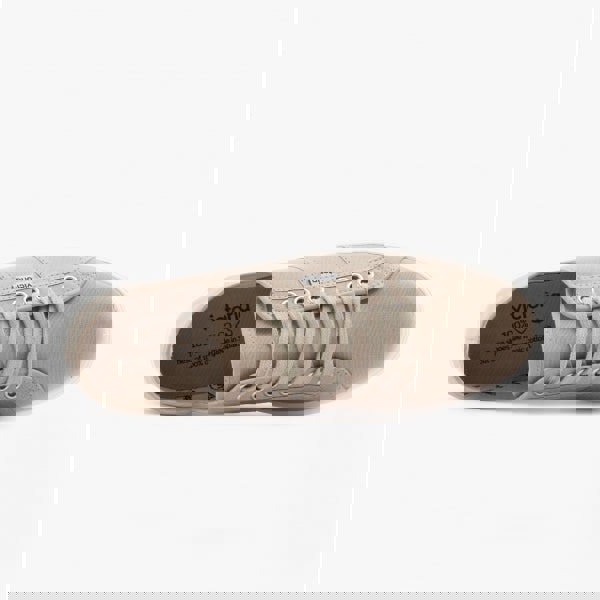 Victoria BARCELONA Womens Platform Canvas Trainers Beige