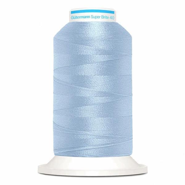 Gutermann Super Brite Polyester 40 Embroidery Thread 1000m Polyester Thread Suitable For Embroidery