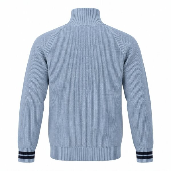Sergio Tacchini Toledo 1/4 Zip Knitted Jumper Country Blue/Maritime Blue