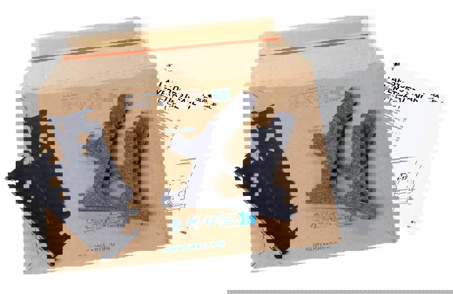 Durable Recycled Felt Vertical Laptop Stand Dock | Space Saving 3-in-1 Holder