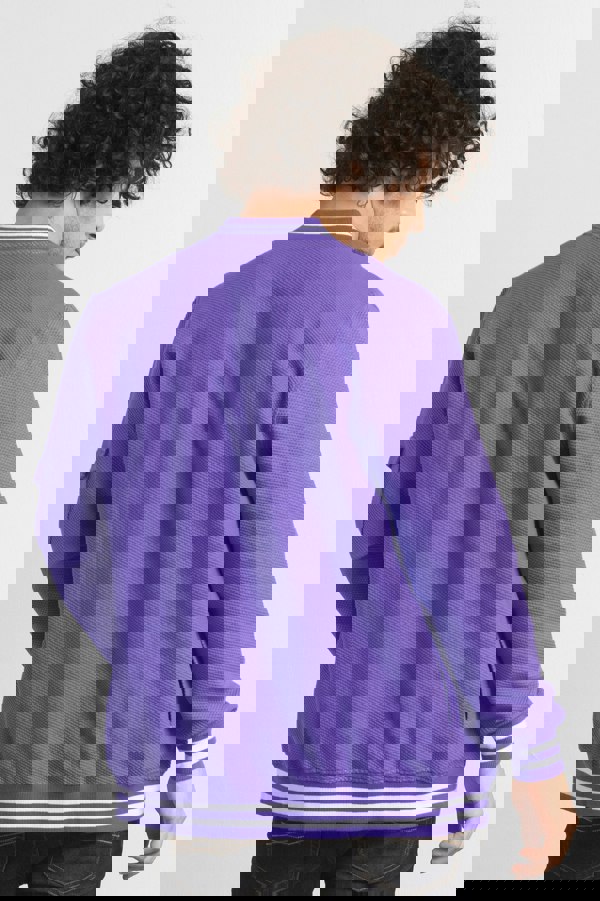 Men's Heavy Waffle Bomber Jacket