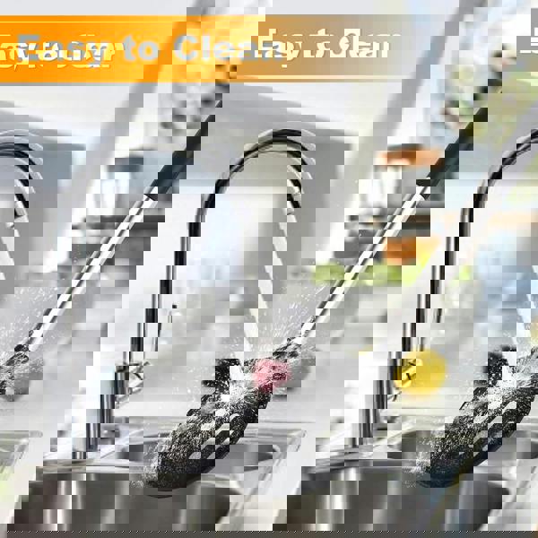 Anygleam Kitchen Utensils Non-stick Grey/ Silver 5 Set Cooking Tool Accessories Heat Resistant Kitchenware