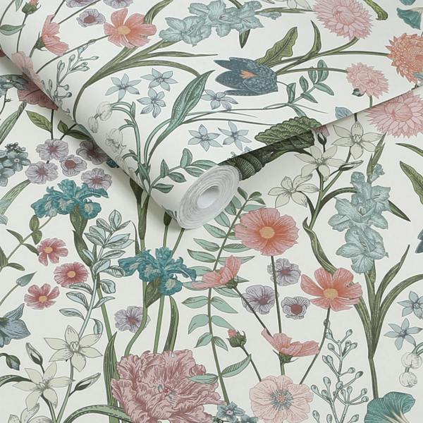 Next Day Botanical Floral Wallpaper