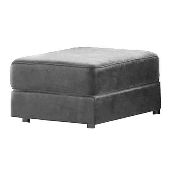 Fernando Plush Velvet Footstool
