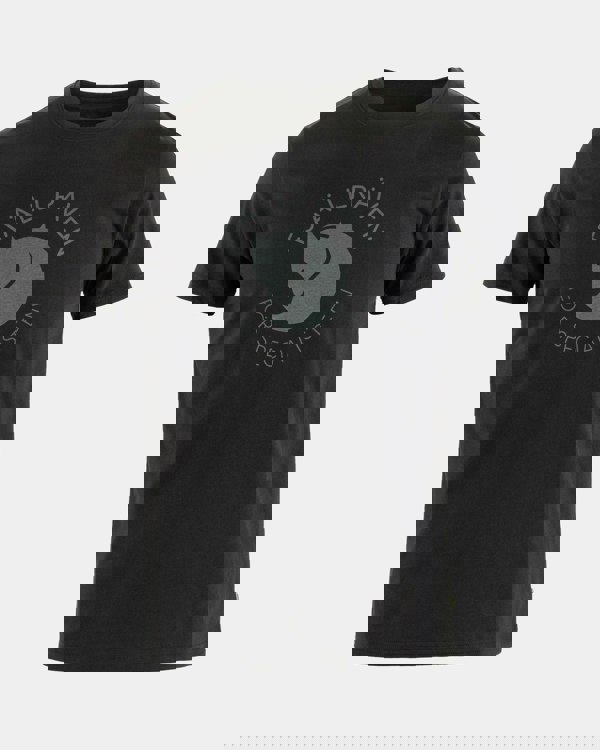 Fjallraven Fox Mens T-Shirt - Black 550