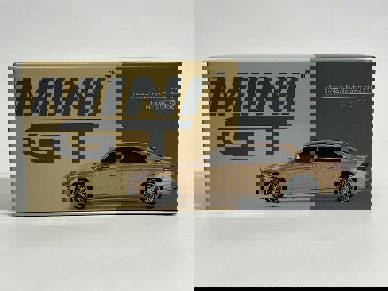 Mini GT Mercedes Maybach S 680 LHD Champagne Metallic 1:64 Scale MGT00604L