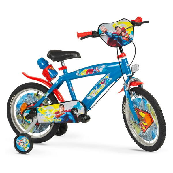 Toimsa Superman 16" Bicycle - Blue