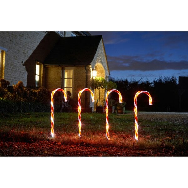 MySmartBuy CandyCane Stakes Large Set of 8