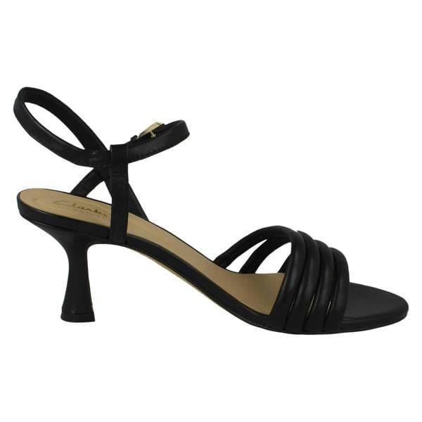 Clarks Ladies Clarks Strappy Heeled Sandals Amali May