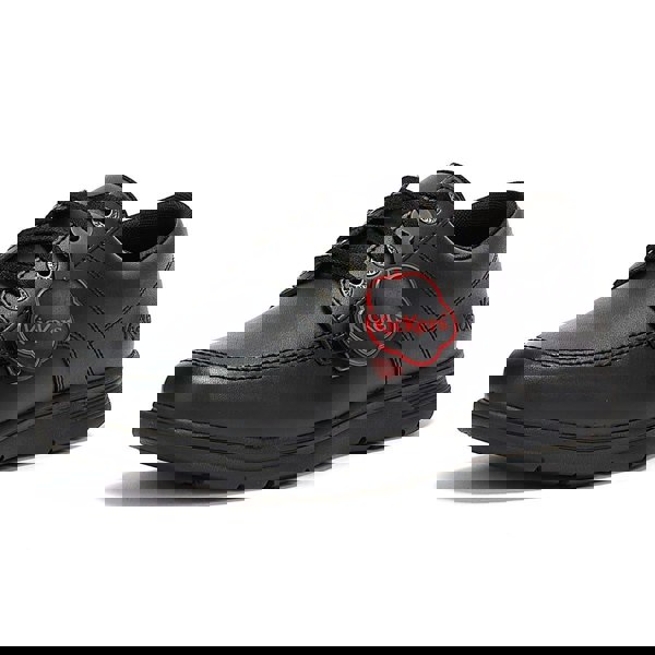 Kickers Kelland Lace Lo Black Leather Shoes