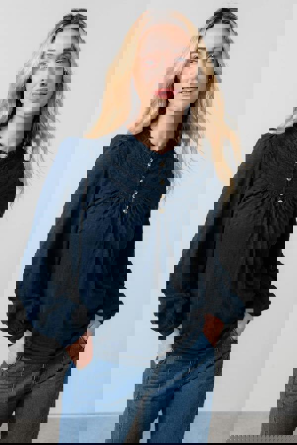 Luna Organic Cotton  Navy | Lily and Me Clothing