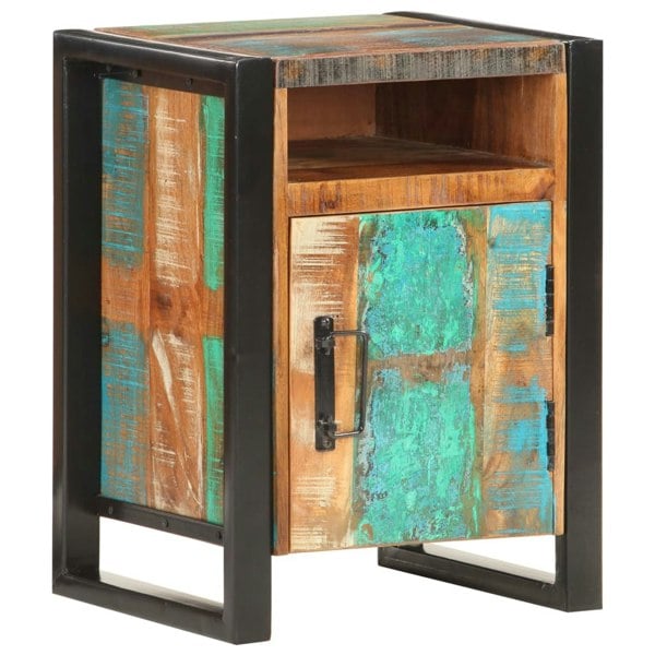 Berkfield Bedside Cabinet 40x35x55 cm Solid Reclaimed Wood