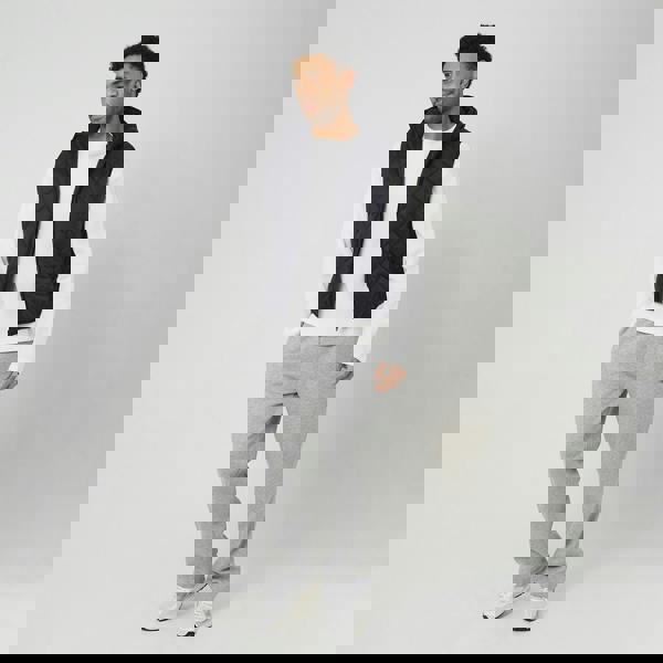 Brave Soul Black Onion Quilted Hooded Gilet - Black Image 3