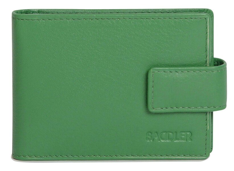 SADDLER Robyn Compact Leather Card Wallet – Handmade by Saddler | RFID Protected & Gift Boxed