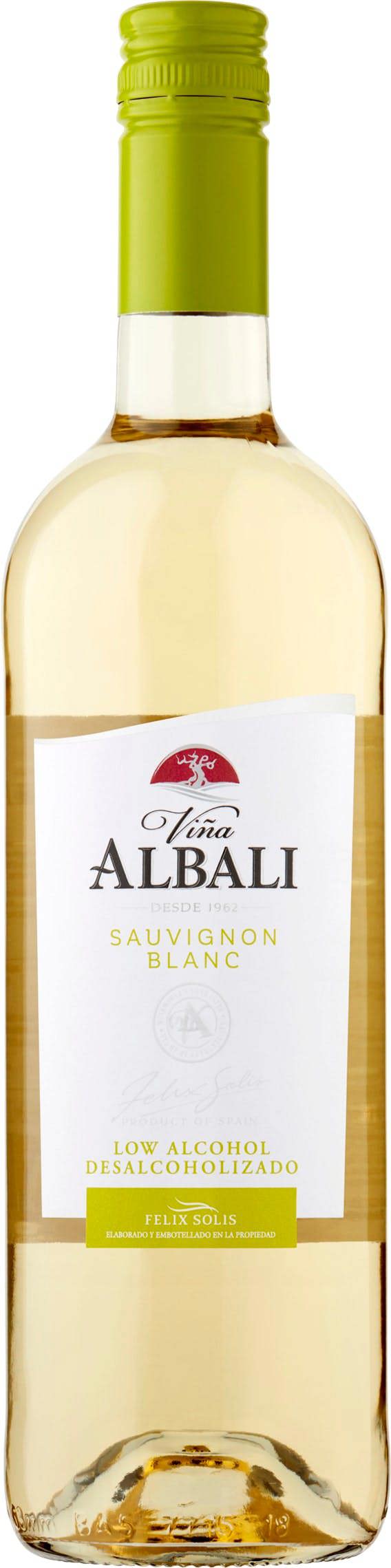 Albali Sauvignon Blanc Low Alcohol 75cl NV