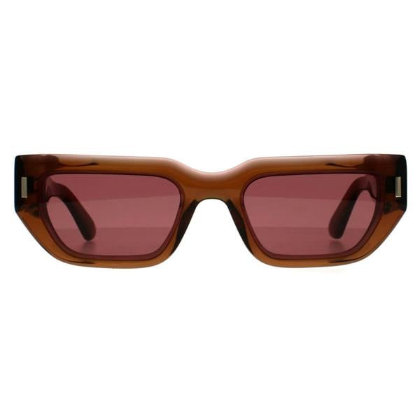 Calvin Klein Sunglasses CK24500S 228 Transparent Brown Pink Dark Purple