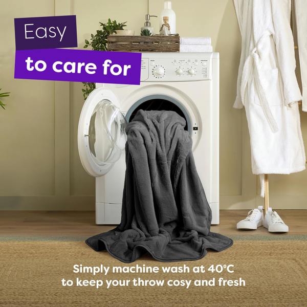 Slumberdown Elegantly Warm Luxury Heated Throw