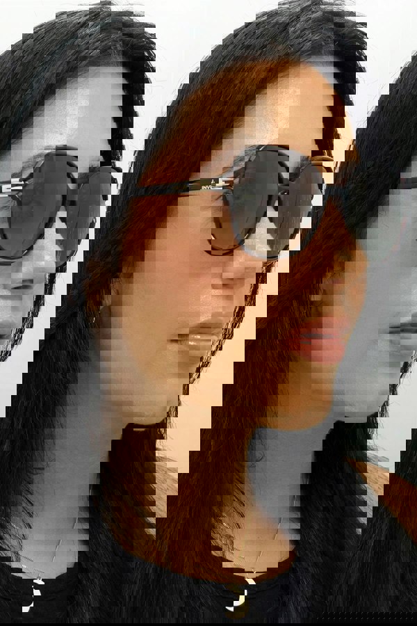 INVU Sunglasses B2114 B Warm Demi Brown Tortoise Brown Polarized