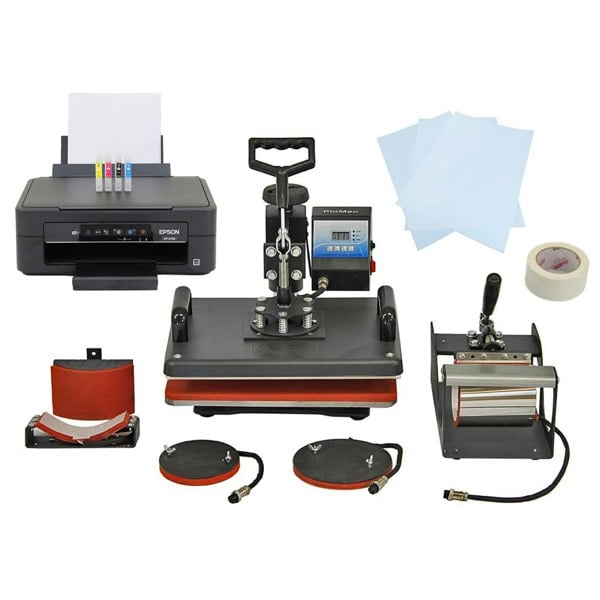 PixMax 5 in 1 Heat Press & Epson Printer