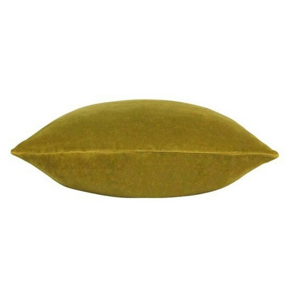 Furn Solo Velvet Square Cushion Cover - Olive