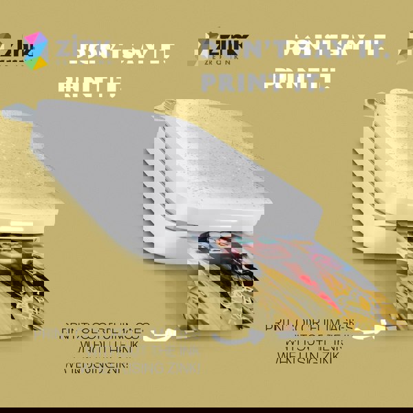 HP | 50 Sheets -HP Sprocket 2"x3" Premium Zink Sticky Back Photo Paper