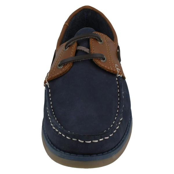 Hush Puppies Mens Hush Puppies Casual Lace Up Deck Shoes Wilson Boat Shoe