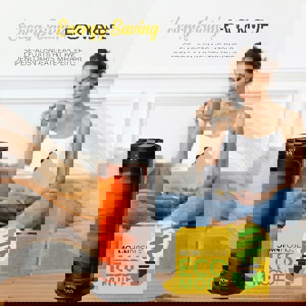 MONHOUSE 2000W Energy Efficient Electric PTC Portable Heater 12H Timer - 40cm