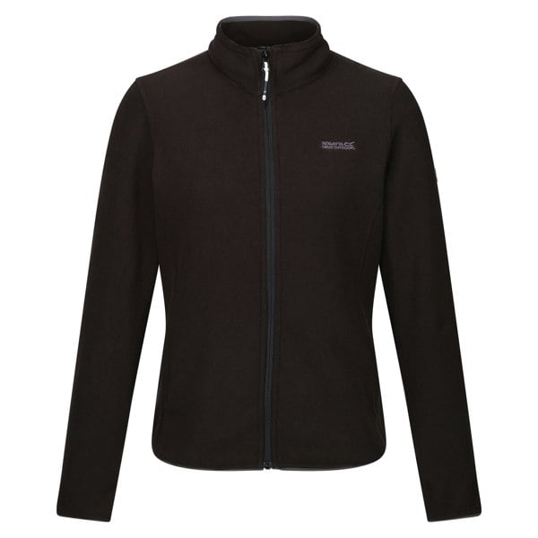 Regatta Women's Clemence IV Full Zip Fleece - Black