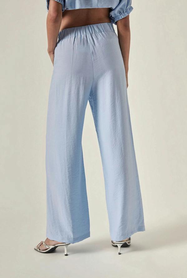 James Lakeland Relaxed Side Zip Trousers – Powder Blue