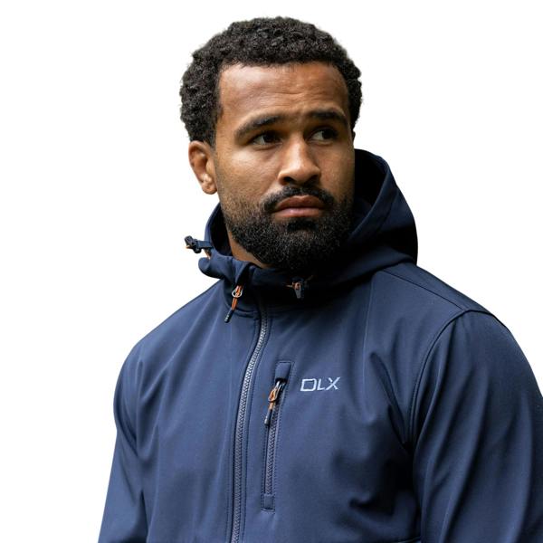 Trespass Mens Flanagan DLX Soft Shell Jacket - Navy - 