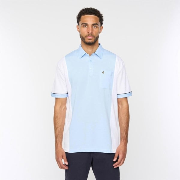 Gabicci G52X13 Mens Short Sleeve Plated Jersey Polo Shirt Gabicci Classic - WHITE