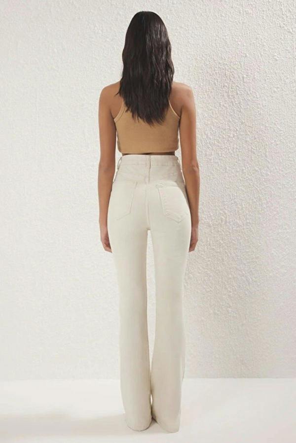 WOVCOR High Waist Flare Jeans