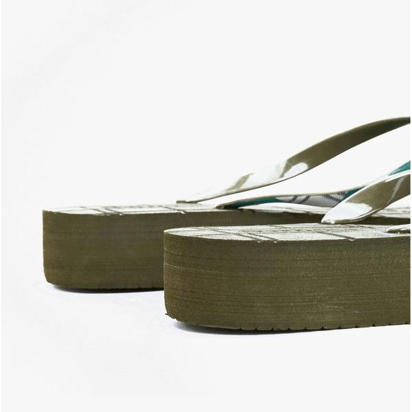 Barbour TILDA POST Toe-Post Sandals   in  Green
