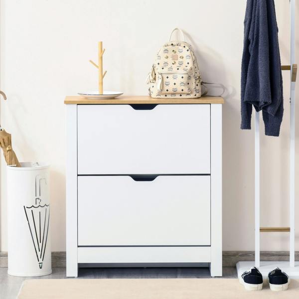 Flip-down Shoe Cabinet