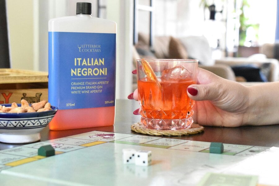 Letterbox Cocktails Italian Negroni Mini 100ml - Premium Cocktail Gift Delivered to Any Letterbox