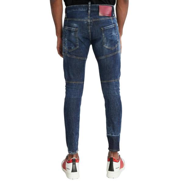 DSQUARED2 Tidy Biker Jean Lightly Worn Style Blue Jeans W30