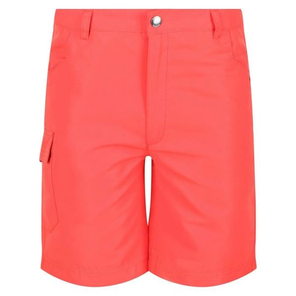 Regatta Childrens/Kids Sorcer II Shorts - Neon Peach - 