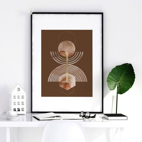 Prints for office | set of 3 framed wall art prints