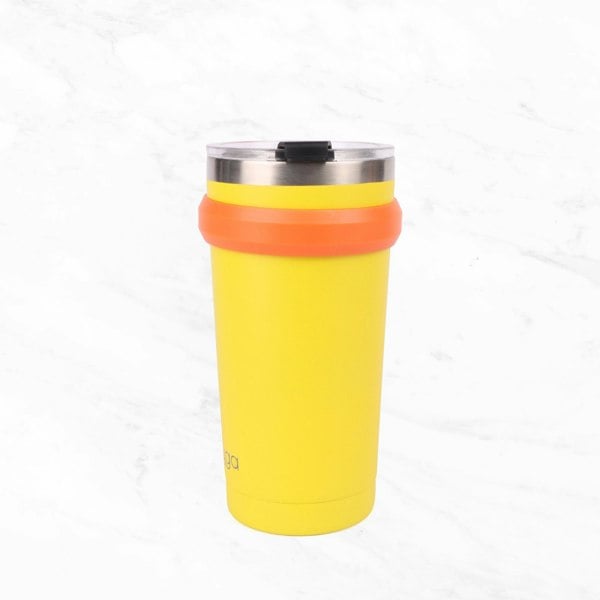 Myga Capri Insulated Coffee Cups – Available in Green, Yellow, and Pink for Vibrant Hydration